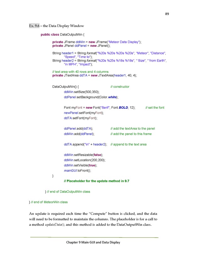 Java Programming: Basics to Advanced Concepts Advanced Programming Workshop - Page 89